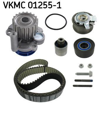 Pompe à eau + kit de courroie de distribution (Kit courroie de distribution) SKF ref. VKMC 01255-1